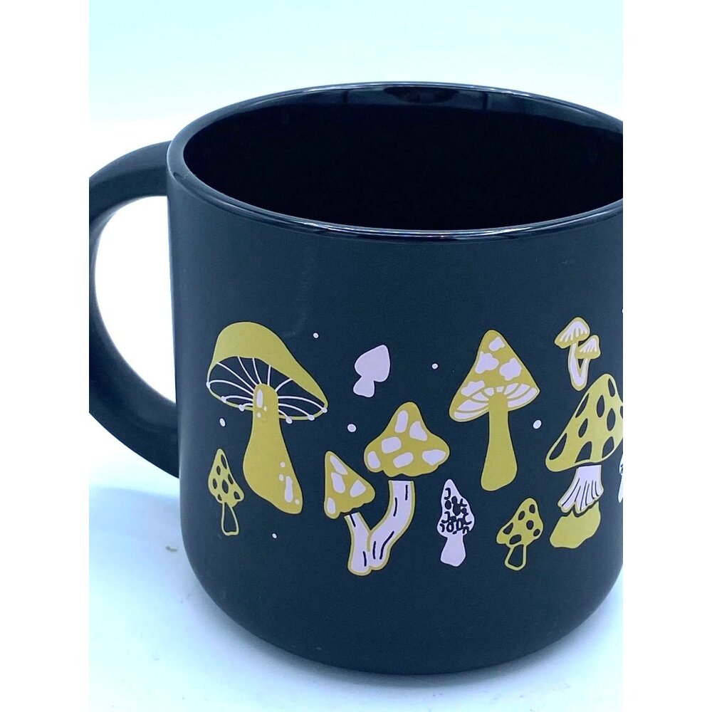 Enchanting Magical Mushrooms Mug Whimsical Coffee